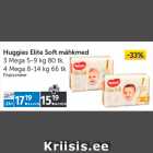 Mähkmed - Huggies Elite Soft mähkmed