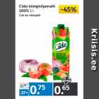 Allahindlus - Cido köögiviljamahl 
100% 
1 l