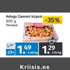 Allahindlus - Adugs Gammi küpsis 
600 g