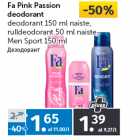 Allahindlus - Fa Pink Passion 
deodorant