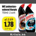 WC puhastusvahend Harpic