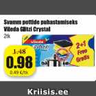 Allahindlus - Svamm pottide puhastamiseks Vileda Glitzi Crystal 2 tk