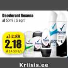 Deodorant Rexona