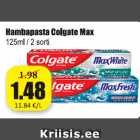 Allahindlus - Hambapasta Colgate Max