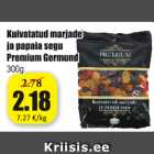 Kuivatatud marjade ja papaia segu Premium Germund 300 g