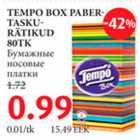 Tempo box pabertaskurätikud