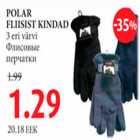 Polar fliisist kindad