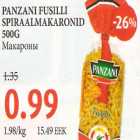 Allahindlus - Panzani fusilli spiraalmakaronid