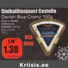 Allahindlus - Sinihallitusjuust Castello  Danish Dkeu Cremy 100 g