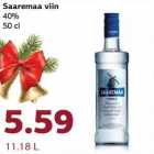 Allahindlus - Saaremaa viin 40%, 50 cl