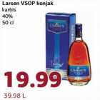 Allahindlus - Larsen VSOP konjak karbis 40% 50 cl