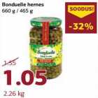 Магазин:Comarket,Скидка:Bonduelle горох 660 г / 465 г