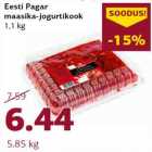 Allahindlus - Eesti Pagar maasika-jogurtikook 1,1 kg