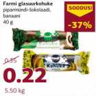 Allahindlus - Farmi glasuurkohuke piparmündi-šokolaadi, banaani 40 g