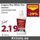 Allahindlus - Colgate Max White One
suuvesi