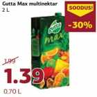 Allahindlus - Gutta Max multinektar
2 L