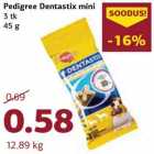 Allahindlus - Pedigree Dentastix mini