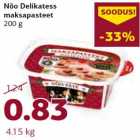 Allahindlus - Nõo Delikatess
maksapasteet
200 g