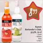 Allahindlus - Rumm Bartender`s Club, 37,5%, 70 cl