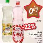 Allahindlus - Aura Fruit vesi, 1,5 l