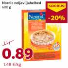 Allahindlus - Nordic neljaviljahelbed
600 g