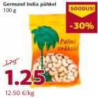 Allahindlus - Germund India pähkel 100 g