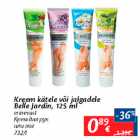 Allahindlus - Kreem kätele või jalgadele Belle Jardin, 125 ml