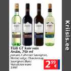 Allahindlus - Tšilli GT kuiv vein Andes, 750 ml