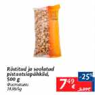 Allahindlus - Röstitud ja soolatud pistaatsiapähklid, 500 g