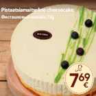 Pistaatsiamaitseline cheesecake;
 1 kg