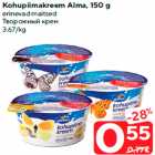 Kohupiimakreem Alma, 150 g

